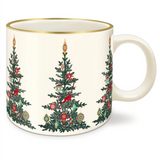 Mug Ceramic Vintage Tree