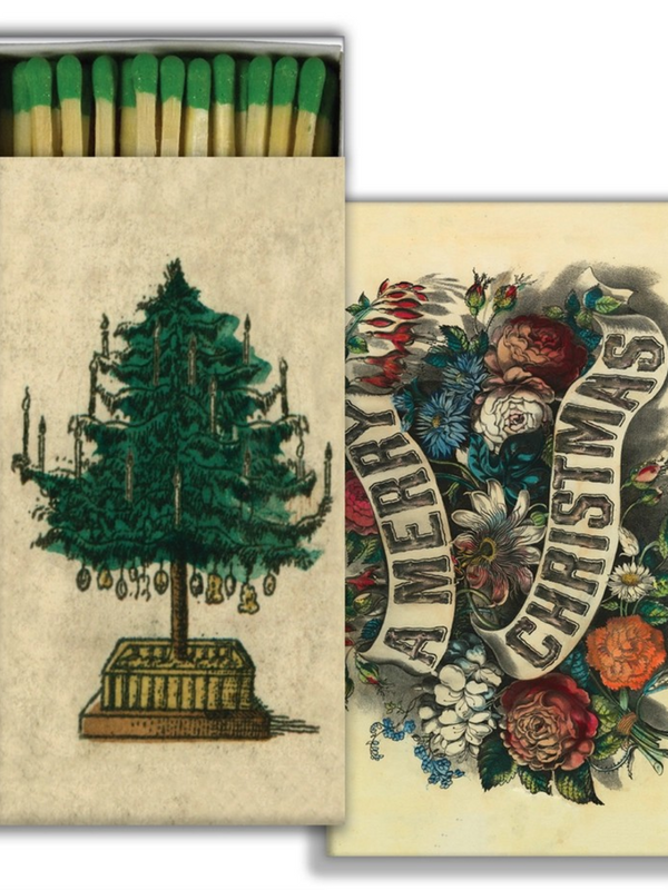 Matches - Holiday Tree & A Merry Christmas