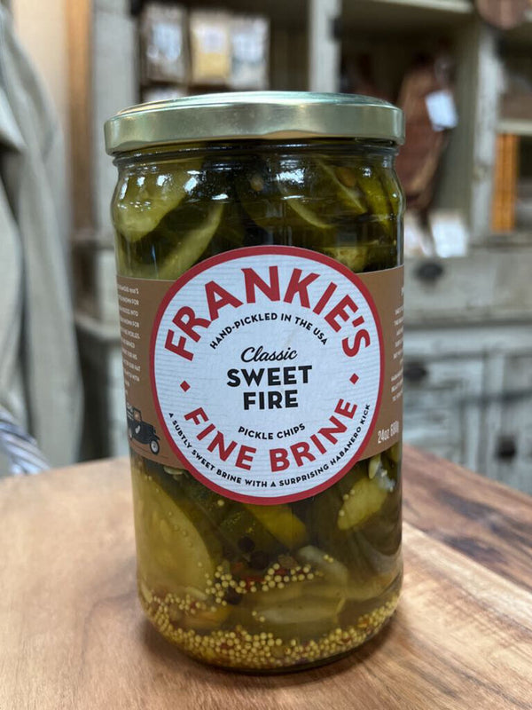 fine brine sweet fire pickles