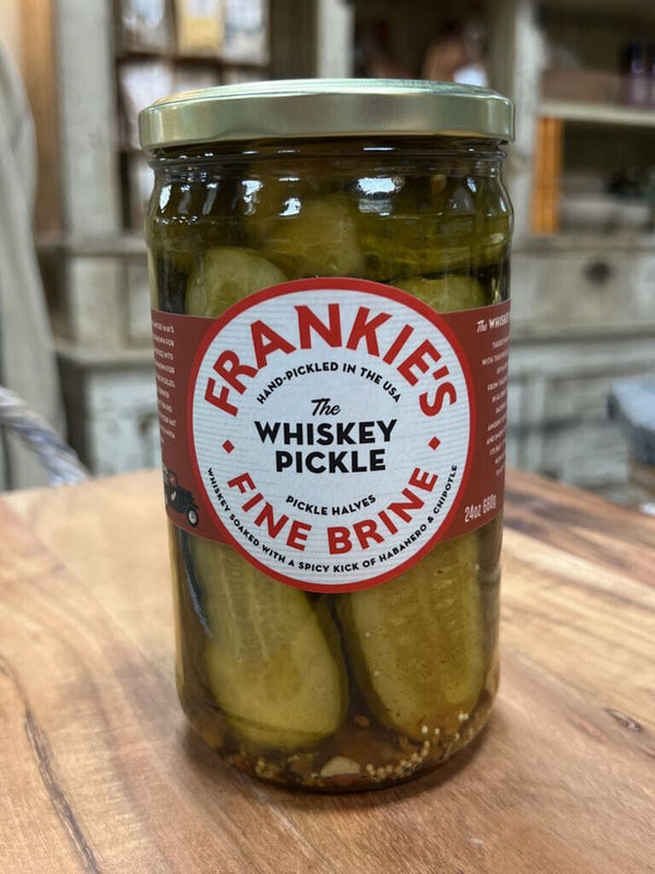 fine brine whisky pickles