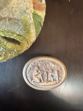 Carved Porcelain Trinket Dish