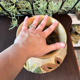 Vintage Cutout Planter Pot