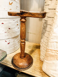 Wood shoe stand