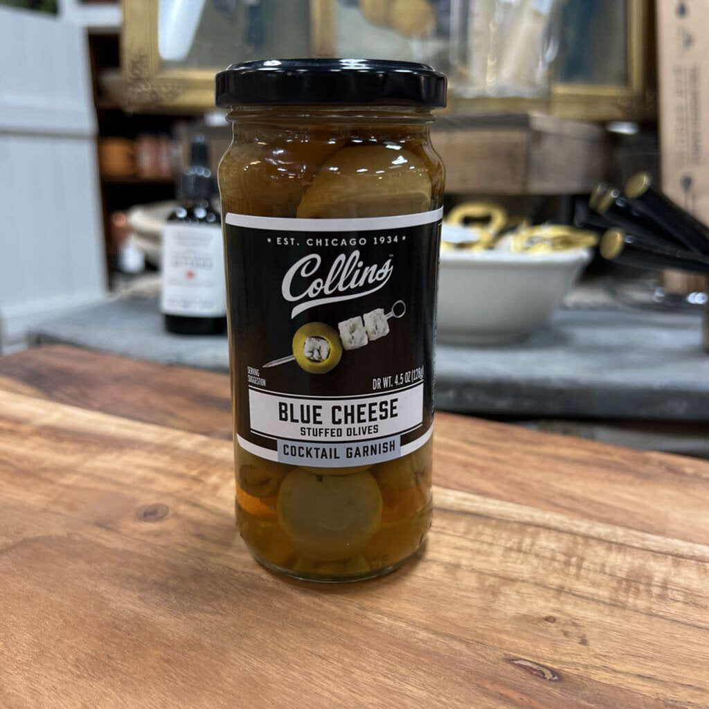 Gourmet Blue Cheese-Stuffed Cocktail Olives - 4.5 oz