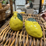 Hand-Painted Salt & Pepper Shakers, Set of 2