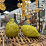 Hand-Painted Salt & Pepper Shakers, Set of 2