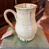 Handmade Pottery Pitcher (medium size neutral tone)
