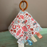 Cali cowgirl crinkle paper teether