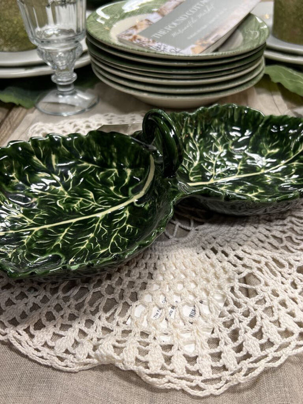 Dual Bowl Cabbage Dish