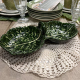 Dual Bowl Cabbage Dish