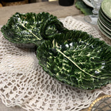 Dual Bowl Cabbage Dish