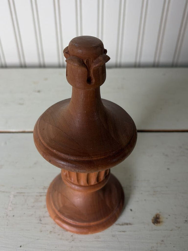 Wooden Finial