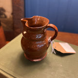 Petite stoneware pitcher