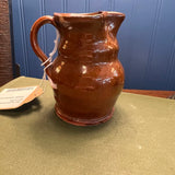 Petite stoneware pitcher