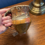 Handmade pottery mug