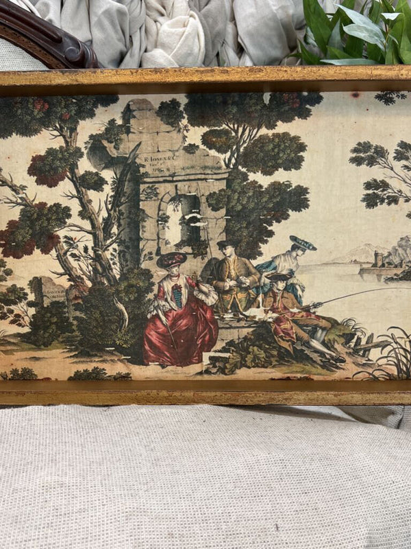 chinois print tray (small)