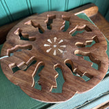 Wood Carved Trivet