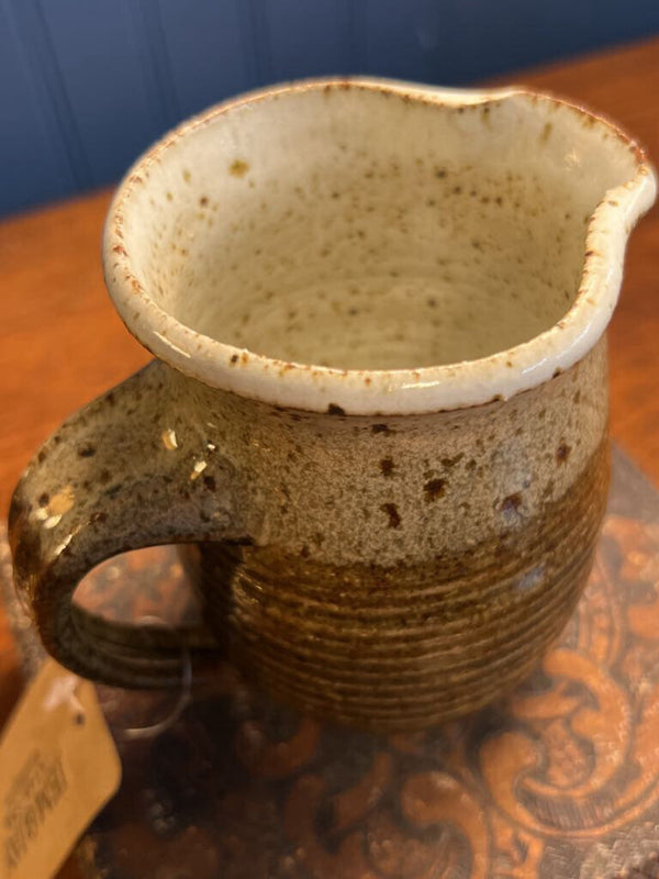 Handmade pottery pitcher / creamer