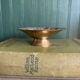 Vintage Brass Floral Trinket Catch All