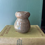 Handmade Green Pottery Vessel