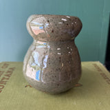 Handmade Green Pottery Vessel