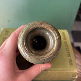 Handmade Green Pottery Vessel