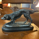 Bronze Setter / Pointer Statue