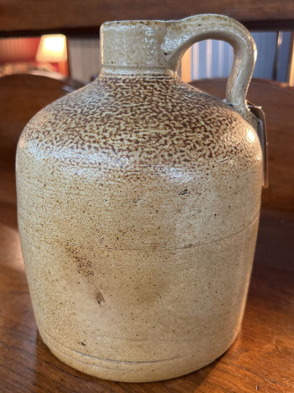 Salt glazed stoneware jug