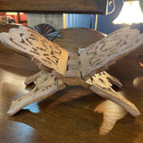 Wooden Carved Folding Book Stand