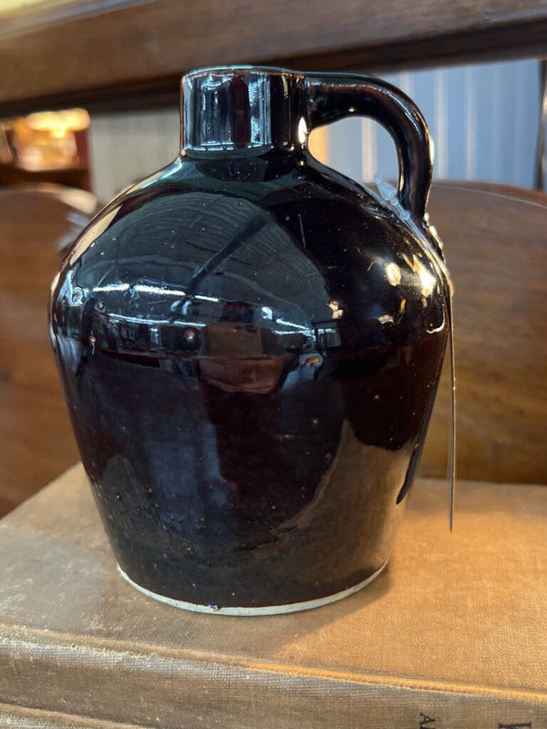 Brown glazed Stoneware Crock Jug - Small