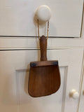 Old wooden scoop