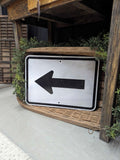 Vintage street sign 15" x 21"