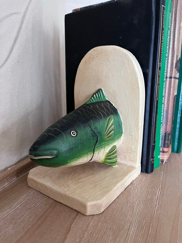 fish bookends