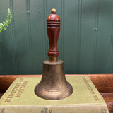 Brass Bell with Wooden Handle