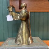 Brass Angel Candleholder