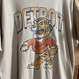 vintage Detroit tigers tiger T