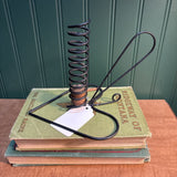 Primitive Metal Heart Shaped Adjustable Candleholder