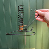 Primitive Metal Heart Shaped Adjustable Candleholder