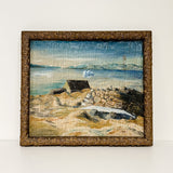 Antique Seascape Painting