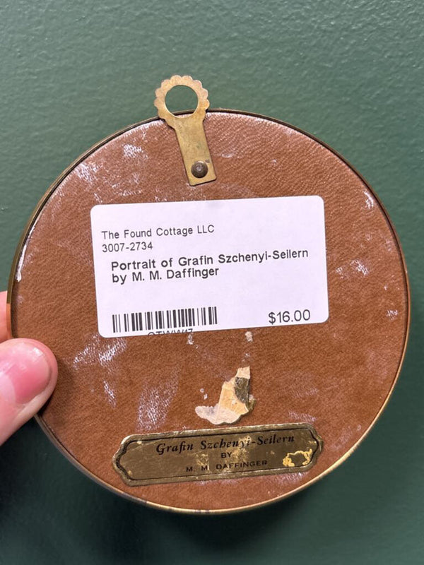 Portrait of Grafin Szchenyi-Seilern by M. M. Daffinger