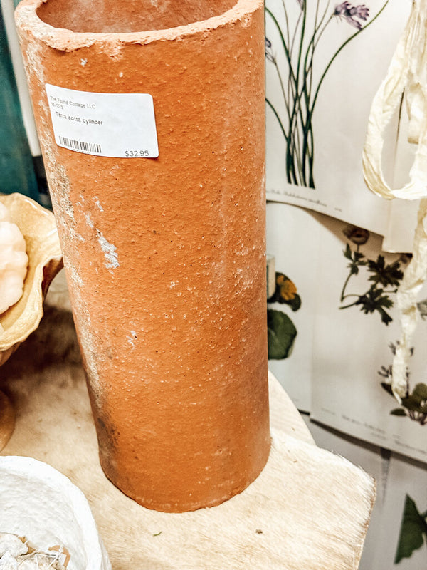 Terra cotta cylinder