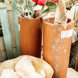 Terra cotta cylinder