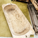 Antique dough bowl