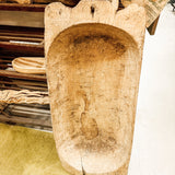 Antique dough bowl