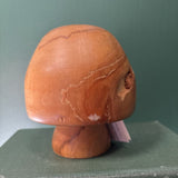 Hand Carved Wooden Mushroom