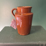 Brown Stoneware Pitcher Jug
