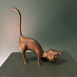 Brass Spooked Cat