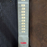 Vintage time card slot 4-1/2"W x 22"H