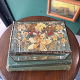 Pressed Flower Glass Box
