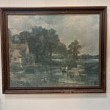 Antique Rural Landscape Art
